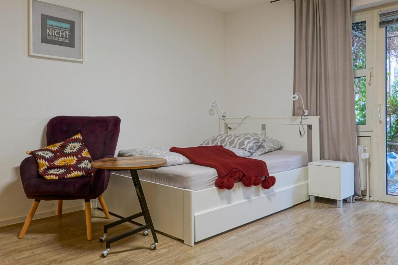 1 Zimmer Wohnung Mit Der Terrasse In Der Innenstadt Wiesbaden Luaran gambar